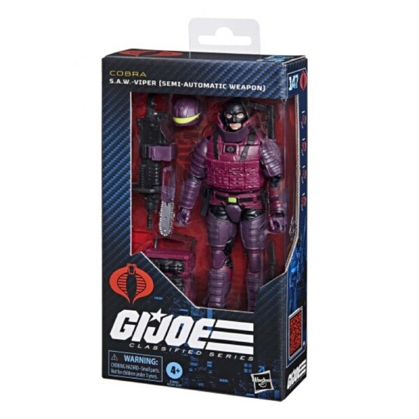 G.I. Joe Classified Series: #147 S.A.W. Viper (Semi-Automatic Weapon) Action Figure