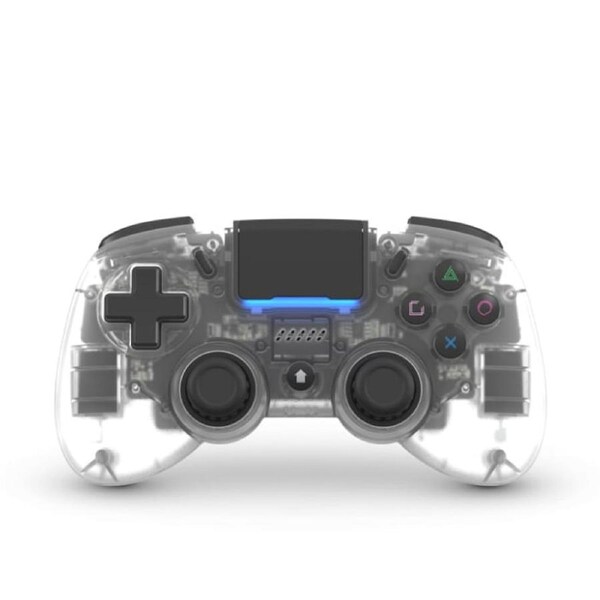 Retro Fighters Mantis Mini Wireless Bluetooth Controller for PS4 and PC (Crystal)