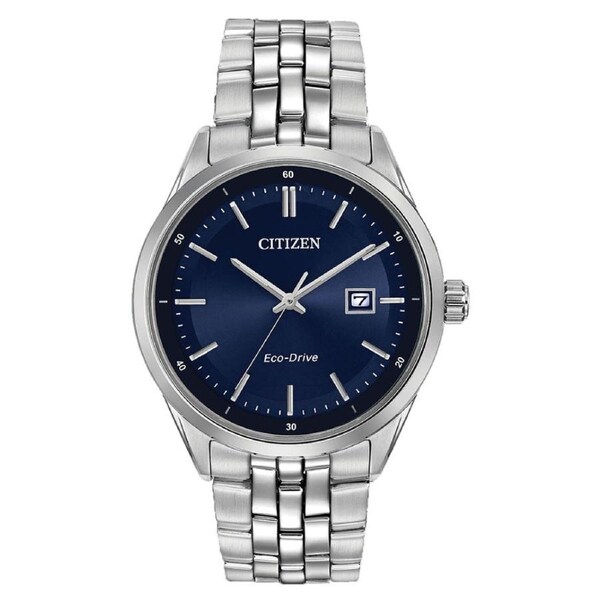 Citizen Eco-Drive Blue Dial Stainless Steel Men's Watch (BM7251-53L)