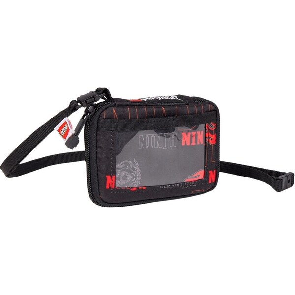 Lego Kids Card Wallet w/ Coin Money Holder Ninjago Dragon Energy 8x11.5cm