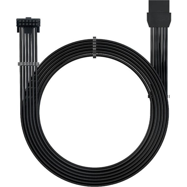 Cruxtec PE5-124A-30BK 600W PCLE 5.0 GPU Power Extension Cable Type-A Black
