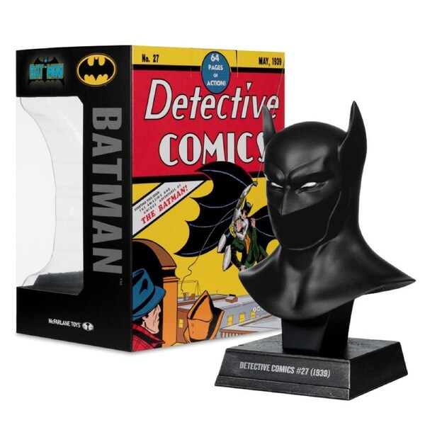 DC Direct Batman Detective Comics #27 1st Appearance (1939) Cowl 1:3 Scale Replica