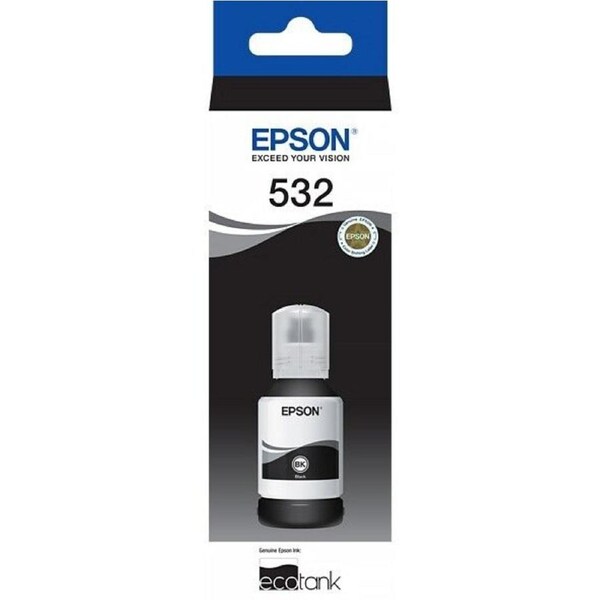 Epson T532 Black EcoTank 532 Ink Toner Bottle C13T03J192 Genuine Original