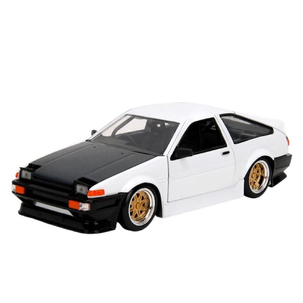 Jada 1:24 Scale JDM Tuners 1986 Toyota Trueno AE86 Diecast Vehicle Model