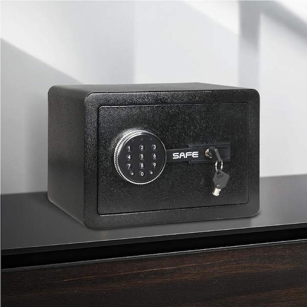 Traderight 8.1L Digital Safe Electronic Security Box Home Office Cash Lock Deposit Password