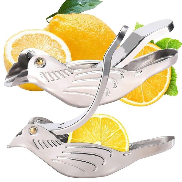 JOYBUY Silver Stainless Steel Bird Shaped Kitchenware Lemon Tea Maker
