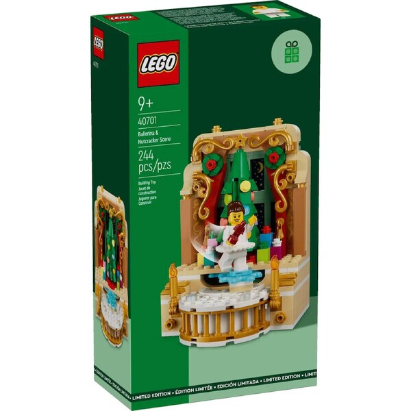 LEGO 40701 - Seasonal Christmas Ballerina & Nutcracker Scene