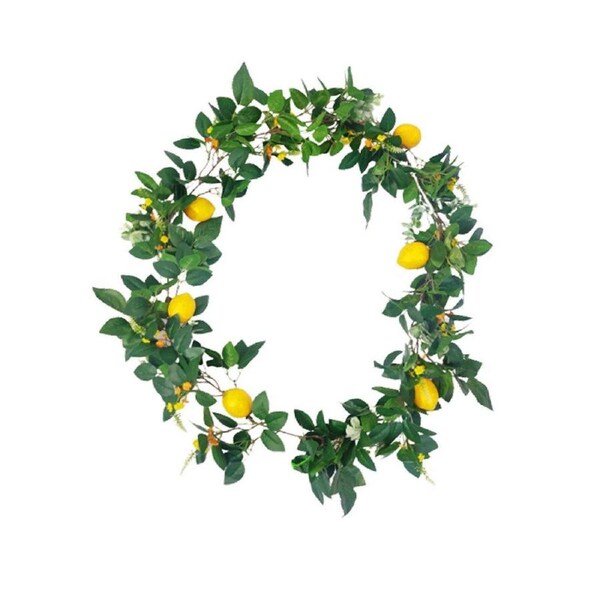 185cm Simulation Lemon Fruit Rattan Vine Green Home Decoration Artificial Fruit