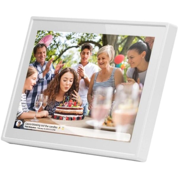 Jackson Frameo Smart Digital Photo Frame 10.1" (White) 16gb