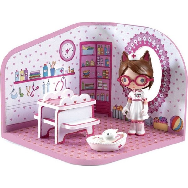 Djeco Milou Tinyly Tinyshop 11x12cm Miniature Toy Set Kids/Children 4y+