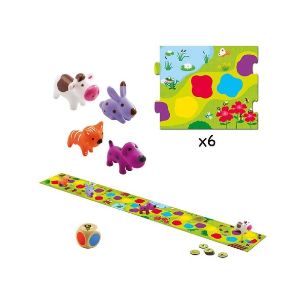 Djeco Little Circuit Toddler Game Kids/Children Interactive Fun Play 2.5y+
