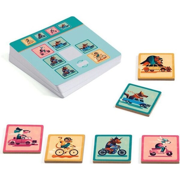 Djeco Finish Sologic Logic Puzzle Educational Game Set Kids/Children 6y+