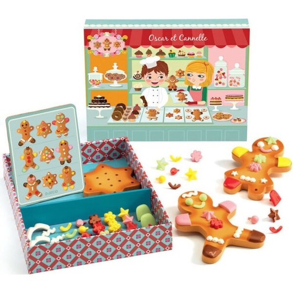 Djeco Oscar & Cannelle Gingerbread Baking Play Set 22x17cm Kids/Children 3y+