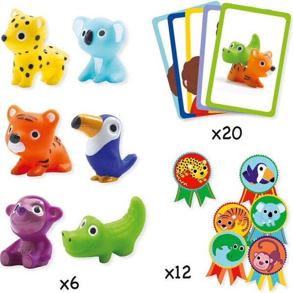 Djeco Little Action Toddler Game Kids/Children Fun Interactive Play 2.5y+