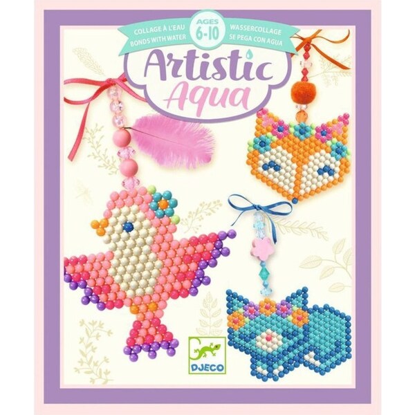 Djeco Plastic Country Charm Artistic Aqua Kids/Children Craft Kit Set 6y+