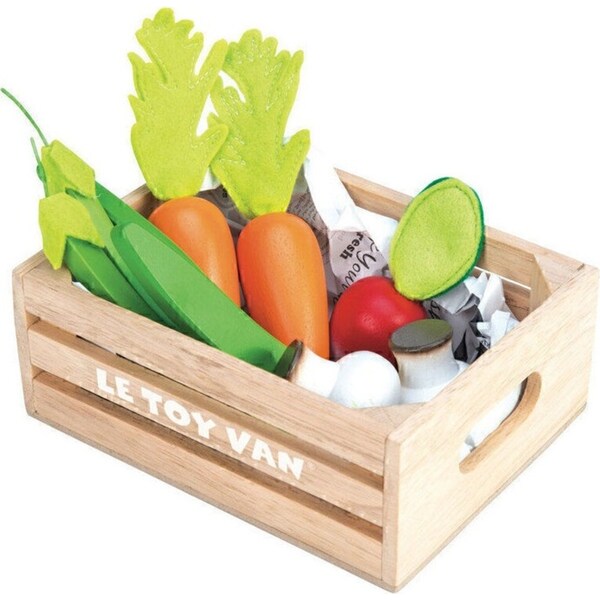 Le Toy Van Honeybake Harvest Vegetables Kids/Children Play Wooden Toy 2y+
