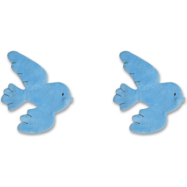 2x Tikiri Bird Crinkle Scrunchie Baby/Infant 77847 Teether/Rattle Play Toy 0m+