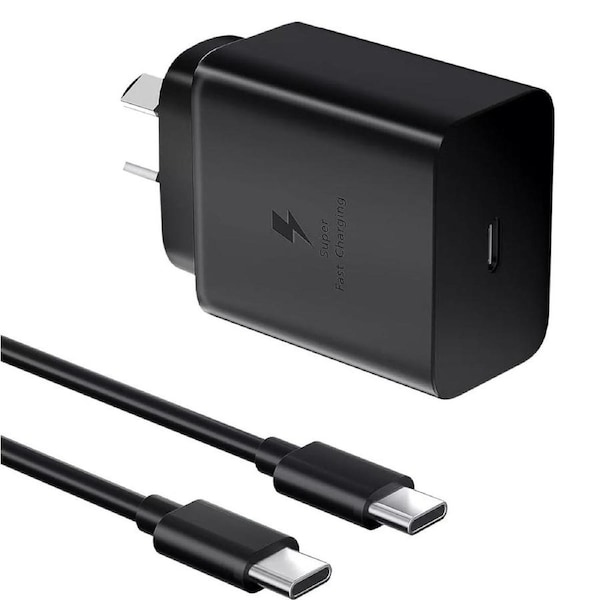 45W Super Fast Wall Charger w/Type-C Cable For Samsung Galaxy S21 22 S23 Ultra