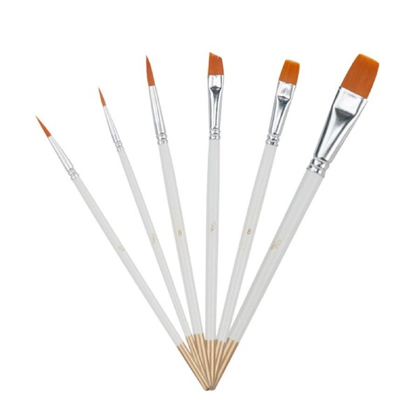 6pcs Professional Face Paint Face Body Painting Brushes