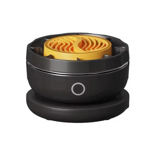 Ultrasonic Food Cleaner Sterilization Vegetable Washing Machine Titanium Gray 25W One-Touch Operation Easy Cleaning IPX7 Waterproof Safety Feature