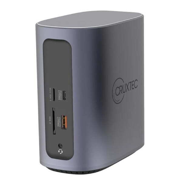 Cruxtec Universal 17-in-1 DisplayLink USB-C Multifunctional Docking Station (DLC17-SG)