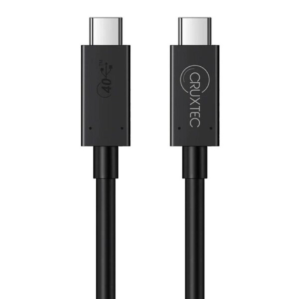 Cruxtec USB4 USB-C Full-Feature Coaxial Cable 2m