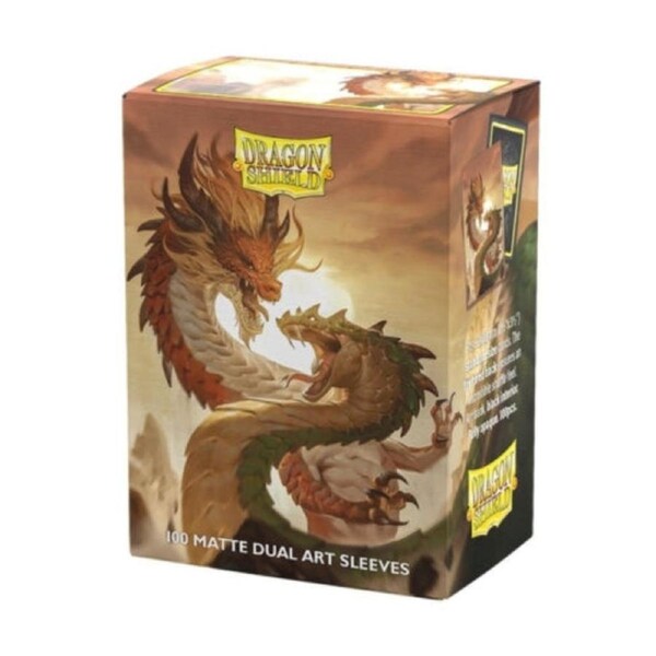 Dragon Shield Matte Dual Art Chinese New Year 2025 Year of the Wood Snake Sleeves