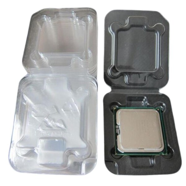 10-Pack CPU Case Holder Tray Box Plastic Protector for Intel Socket LGA 775, 115x, 1151, 1150, 1155, 1156, 1200