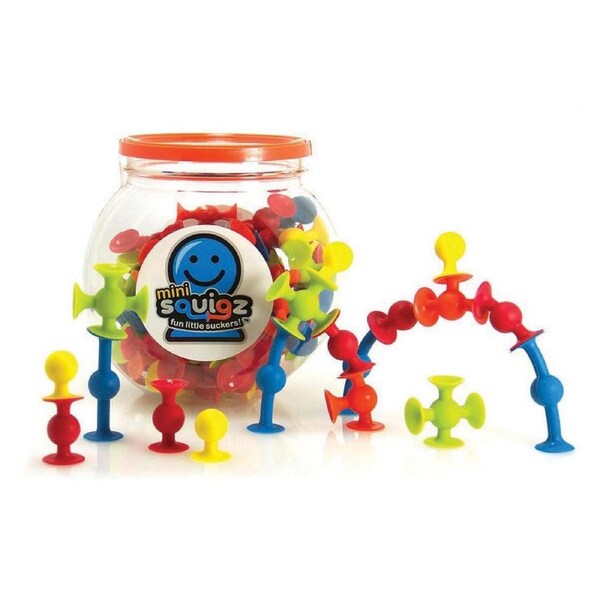 Fat Brain Toy Co Mini Squigz 75pc 5y+