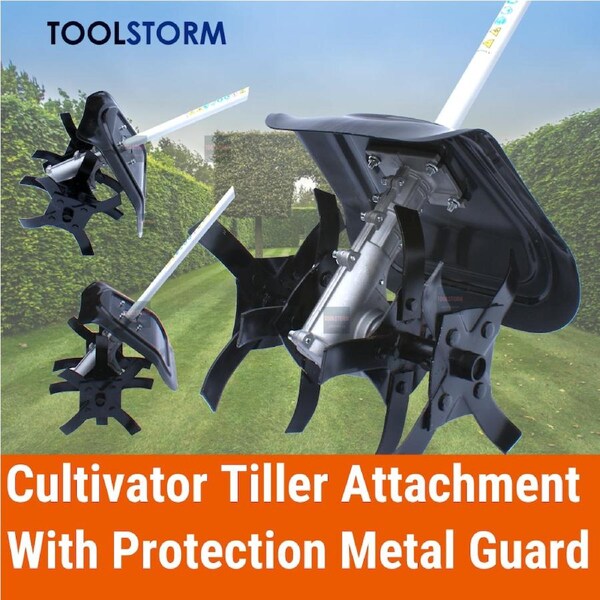TILLER CULTIVATOR ATTACHMENT Suit Milwaukee M18 FUEL Powerhead M18FOPH-0 LINE TRIMMER WHIPPER SNIPPER