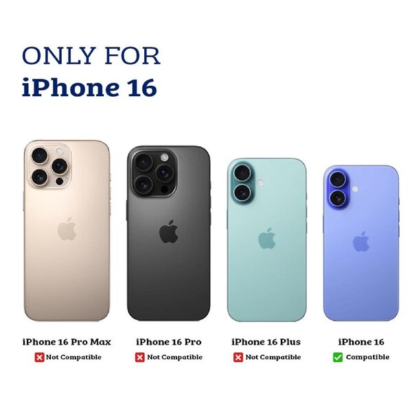 iPhone 16 Tough Full Waterproof Case Cover: IP68 Rated, Shock-Resistant, and MagSafe Compatible