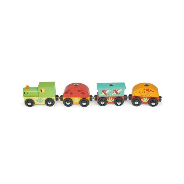 Mentari Wooden The Dinosaur Train Kids/Children 18m+ Pretend Play Toy 31cm