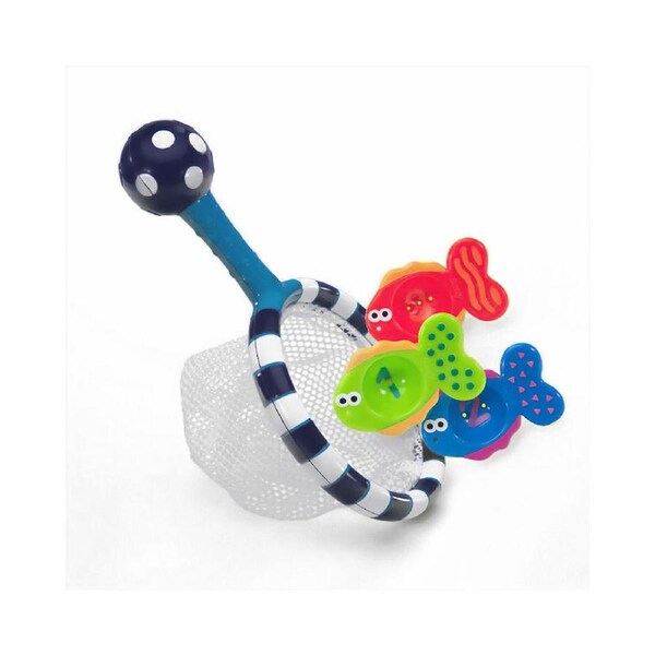 Sassy Baby Catch & Count Net w/ Fish Kids/Children Educational Play Toy 6m+