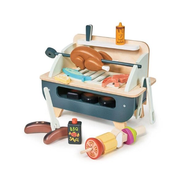 Tender Leaf Toys Barbeque Pretend Play Set Kids/Children Wooden Toy 3y+