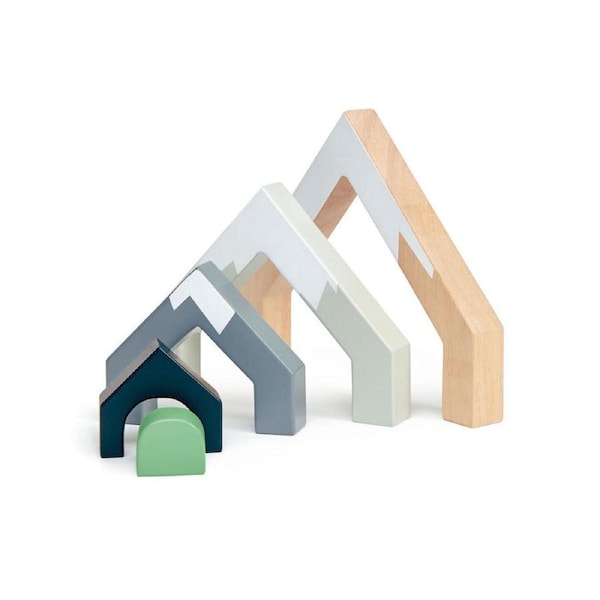 5pc Tender Leaf Toys Mountain Pass Stack Tunnel Kids/Children Wooden Toy 2y+