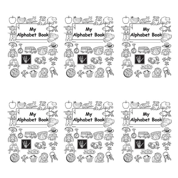 6x Teacher Created Resources My Own Alphabet Learning Activity Book ...