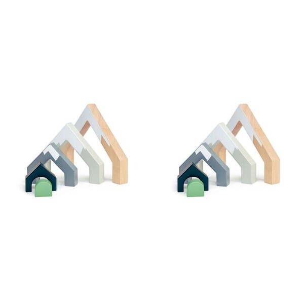 10pc Tender Leaf Toys Mountain Pass Stack Tunnel Kids/Children Wooden Toy 2y+