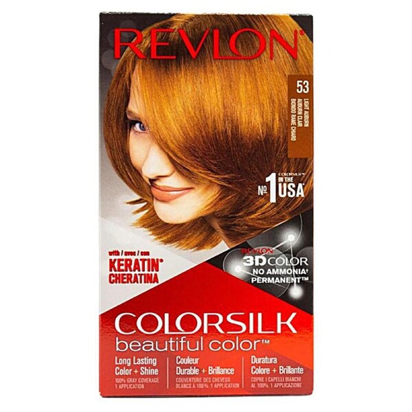 Revlon ColorSilk Beautiful Color - 53 Light Auburn