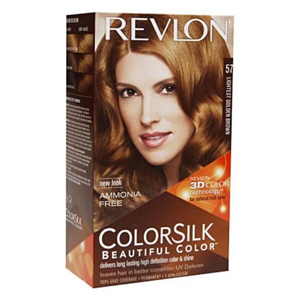 Revlon ColorSilk Beautiful Color - 57 Lightest Gold Brown