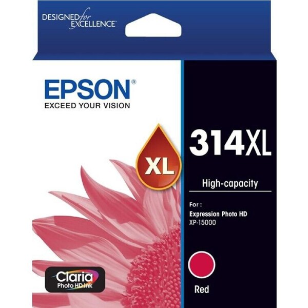 Epson 314XL Red High Capacity Ink Cartridge Toner C13T01M592 Genuine Original