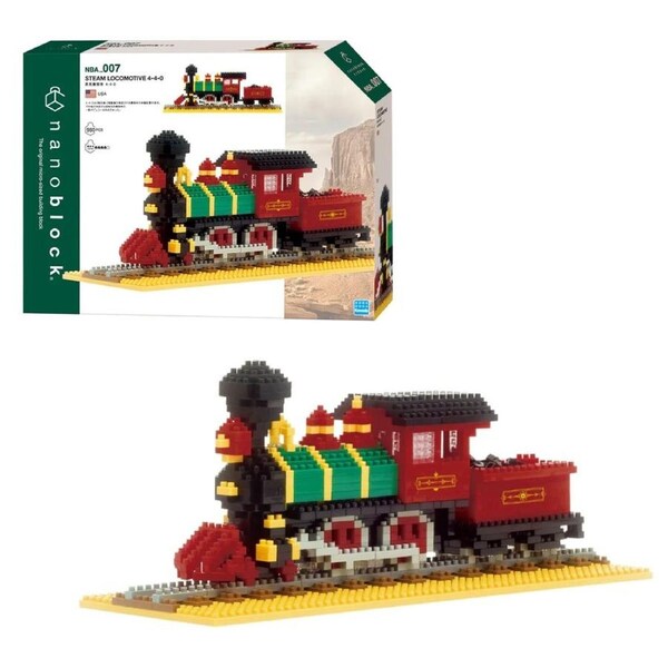Nanoblock Steam Locomotive 4-4-0