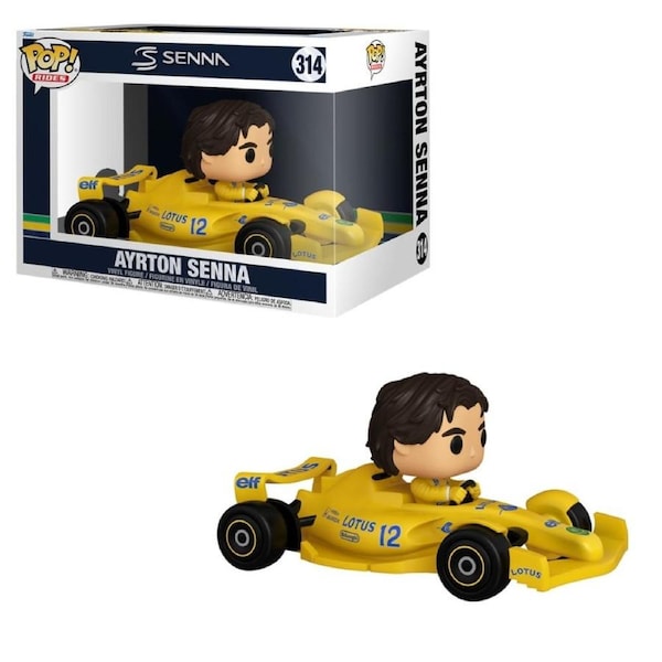 Formula One: Ayrton Senna Funko POP! Vinyl Ride Deluxe