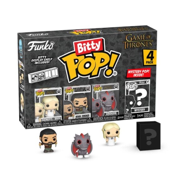 Game of Thrones Daenerys Bitty 4 Pack Funko POP! Vinyl