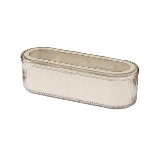 Large Storage Box with Lid Organiser Multi Compartment Organiser Container