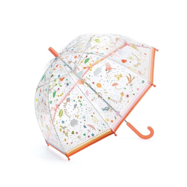 Djeco Small Lightness Child Manual Dome Umbrella Protection PVC 67.5cm 3y+