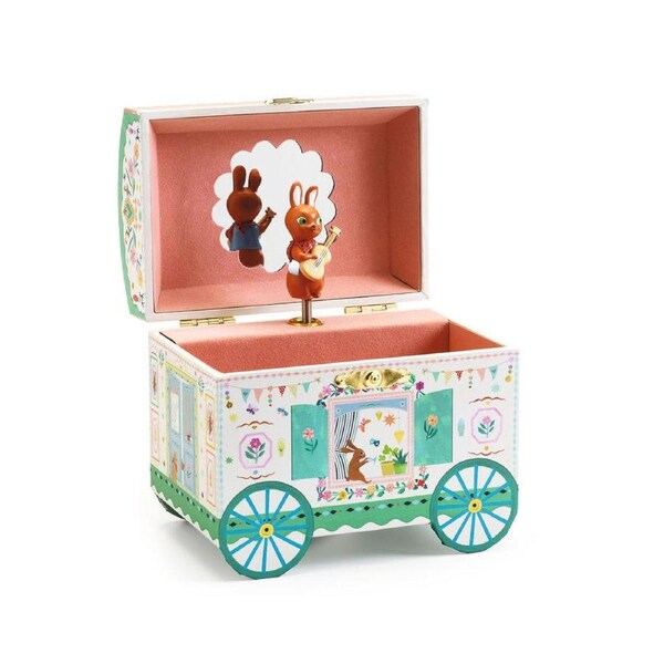 Djeco Enchanted Caravan Music Box 15cm Kids/Children Room Desk Decor Toy 4y+