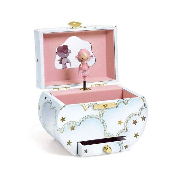 Djeco Elfe's Song Tinyly Music Box 14cm Kids/Children Room Desk Decor Toy 4y+