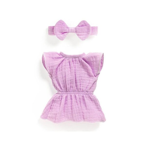 Djeco Lovely Doll Outfit Violette Dress & Ribbon Kids Pretend Play Toy 3y+