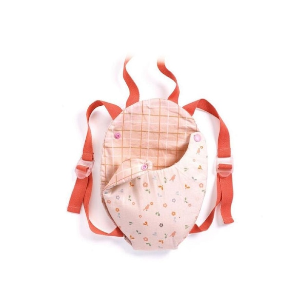 Djeco Baby Doll Carrier Kids/Children Pretend Play Accessory 3y+ Lavender