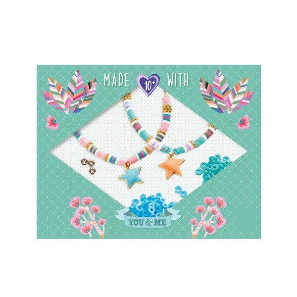 Djeco You & Me Heishi Stars Beads Set Kids/Children Jewellery DIY Kit 10y+